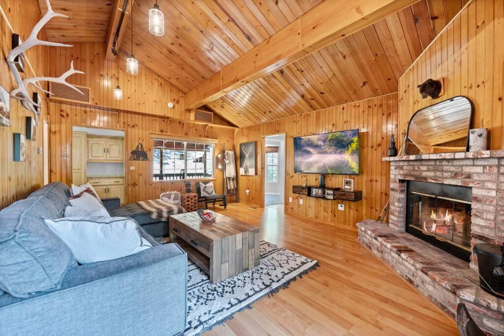 Cozy Cabin Perfect For 2 Families Биг Бэар Лейк Экстерьер фото